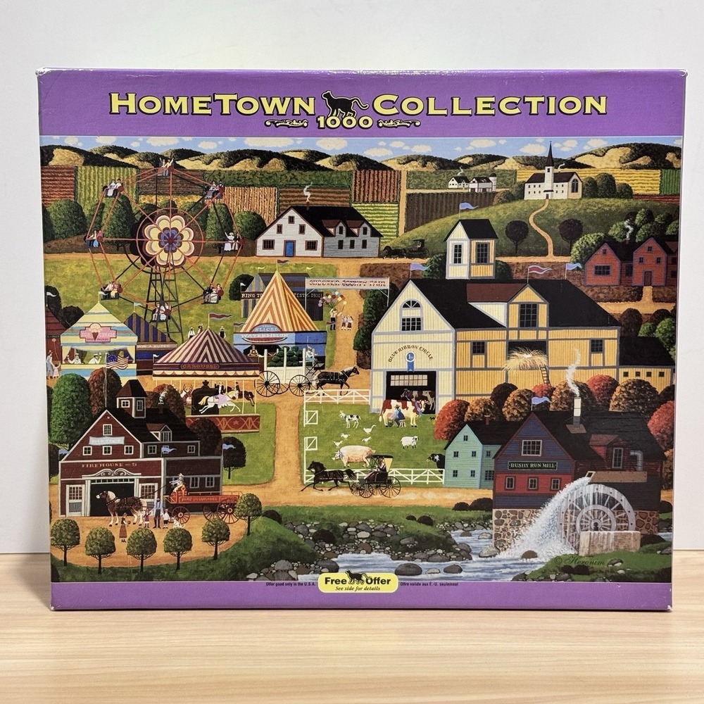 "Chester County Fair" RoseArt Hometown Collection 1000 Piece Puzzle by Heronim